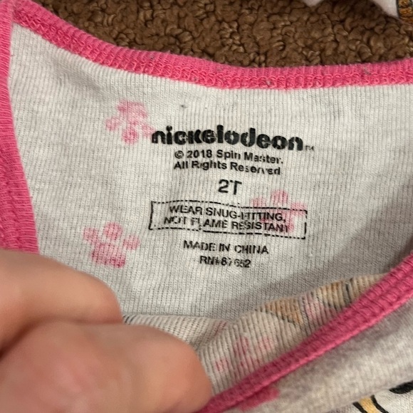 Bundle of 5 Girls Two Piece Pajamas & One Footie Size 24M/2T Paw Patrol Unicorn - Picture 4 of 10